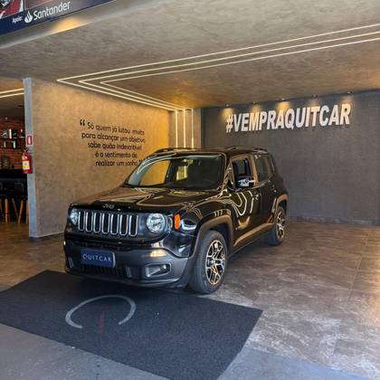 JEEP RENEGADE 1.8 16V FLEX LONGITUDE 4P AUTOMÁTICO JEEP RENEGADE 1.8 16V FLEX LONGITUDE 4P AUTOMÁTICO